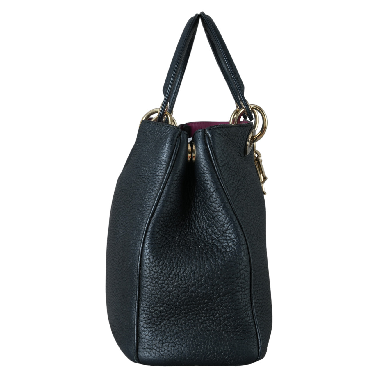 CHRISTIAN DIOR(USED)크리스찬디올 레더 토트 겸 숄더백